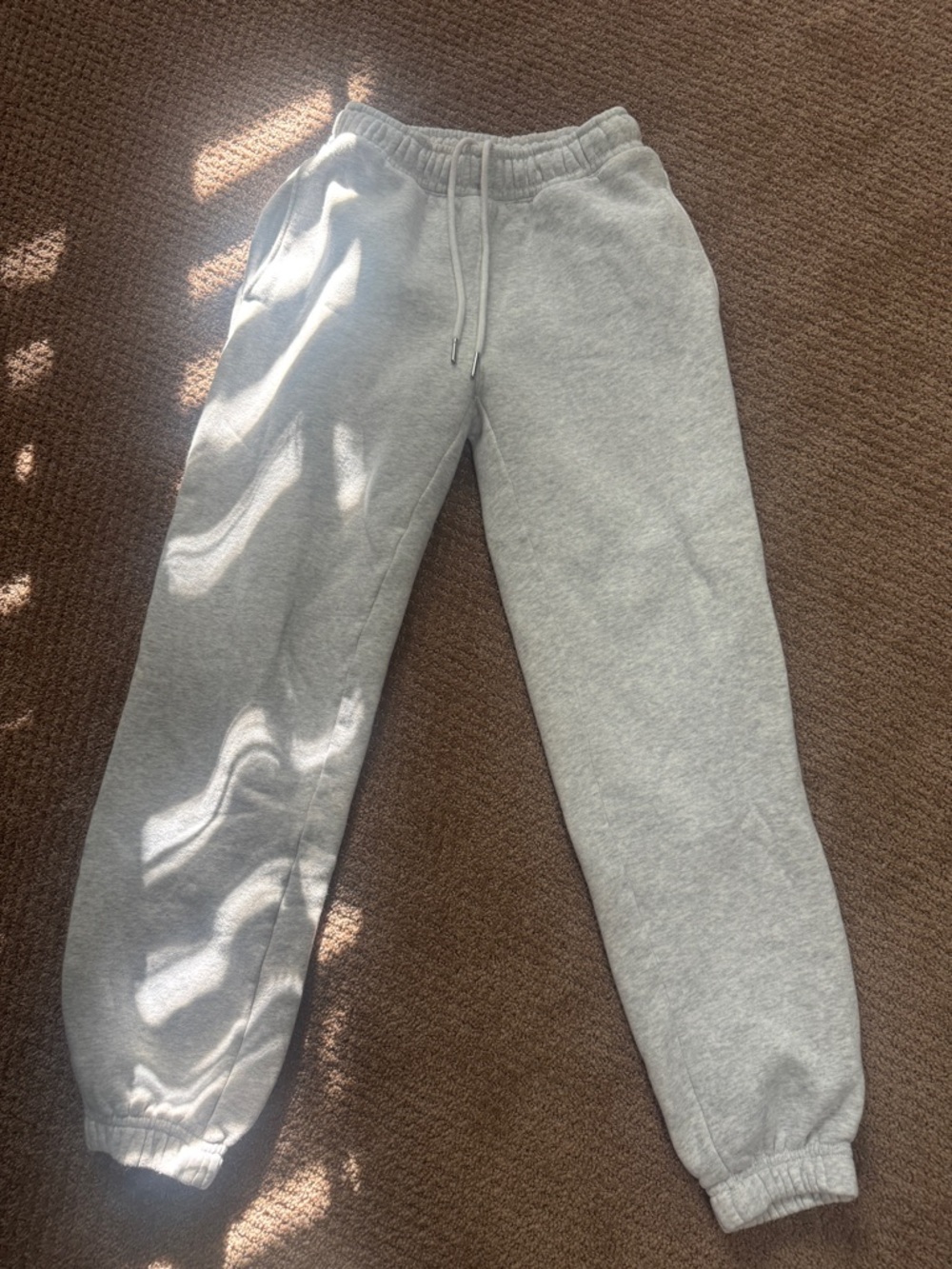Abercrombie & Fitch Light Gray Kids Sweatpants Joggers